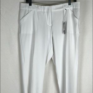 Peter Millar Wicking Capri Pant Wmns 10 White